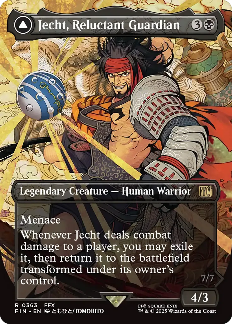 Jecht, Reluctant Guardian // Braska's Final Aeon — Final Fantasy — Magic: The Gathering