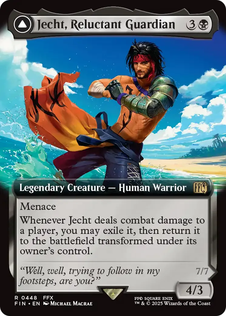Jecht, Reluctant Guardian // Braska's Final Aeon — Final Fantasy — Magic: The Gathering