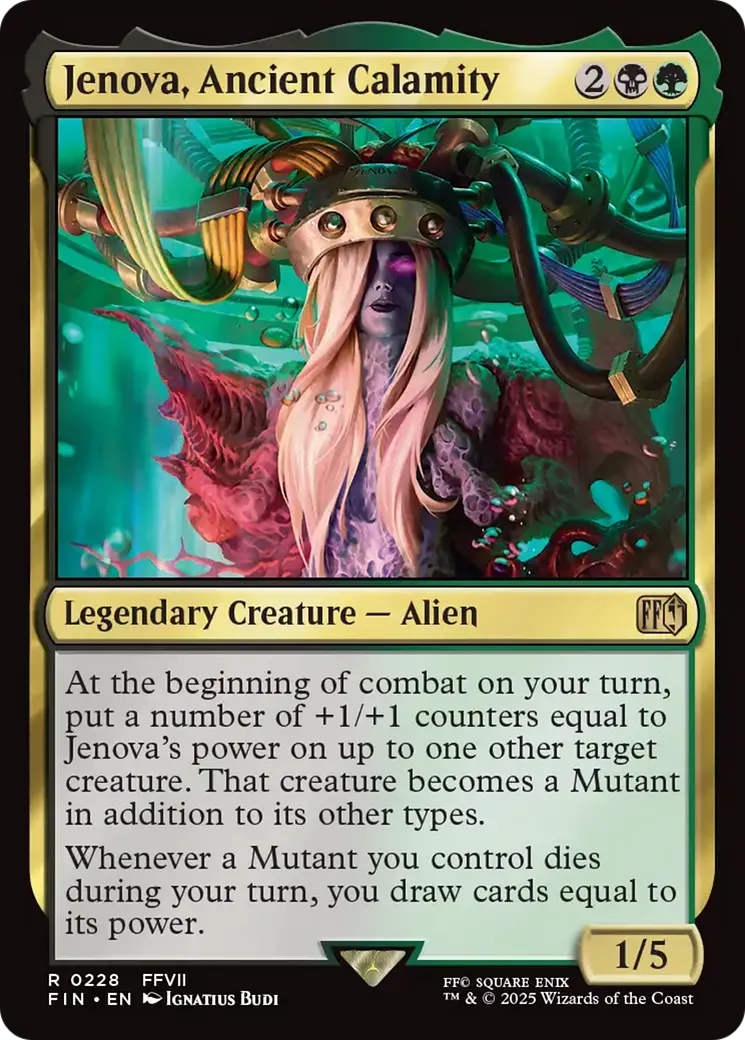 Jénova, calamité antique — Final Fantasy — Magic: The Gathering