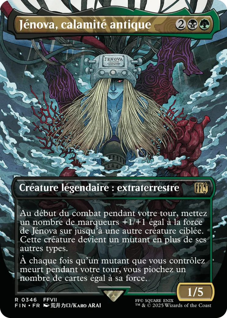 Jénova, calamité antique — Final Fantasy — Magic: The Gathering