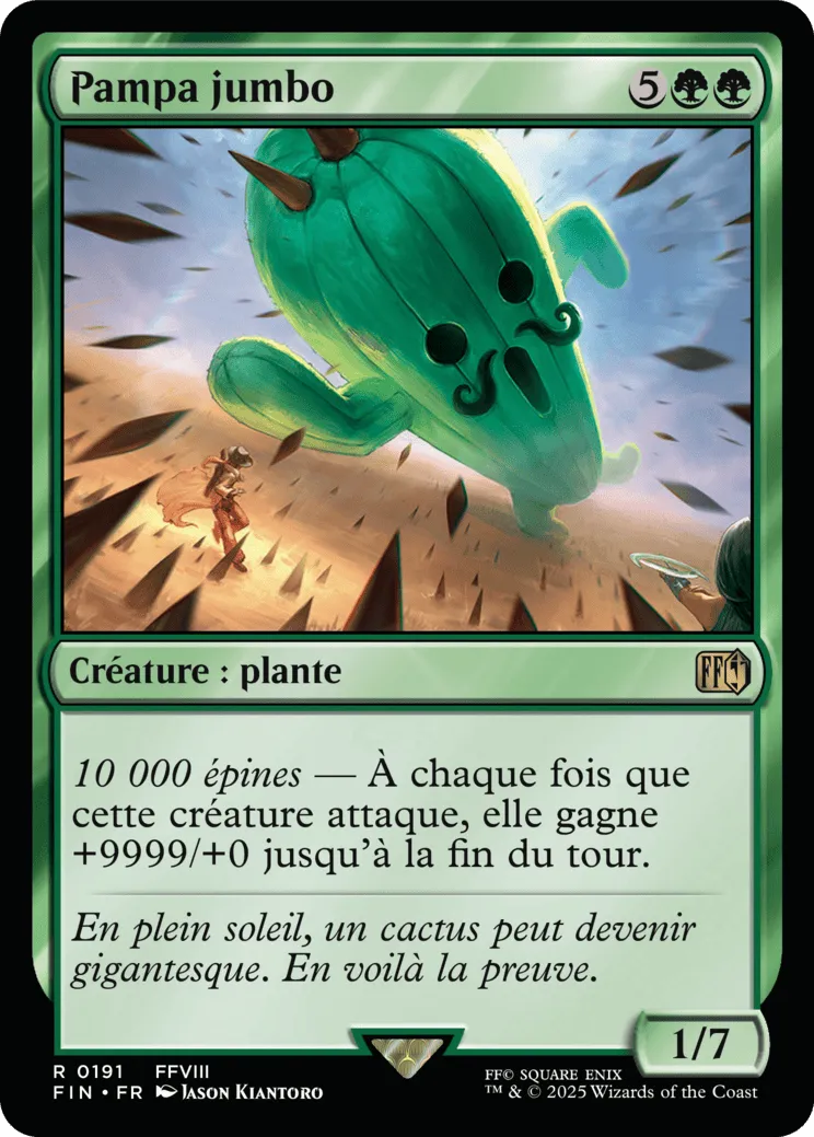 Pampa jumbo — Final Fantasy — Magic: The Gathering