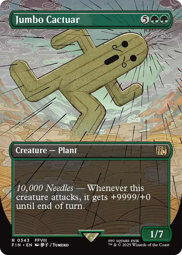 Jumbo Cactuar — Final Fantasy — Magic: The Gathering