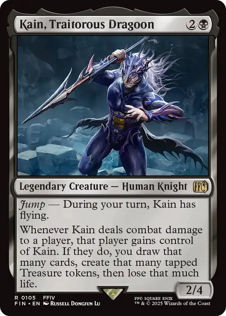 Kain, Traitorous Dragoon — Final Fantasy — Magic: The Gathering