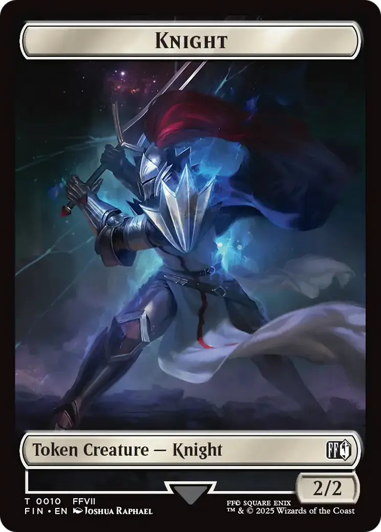 Knight — Final Fantasy — Magic: The Gathering