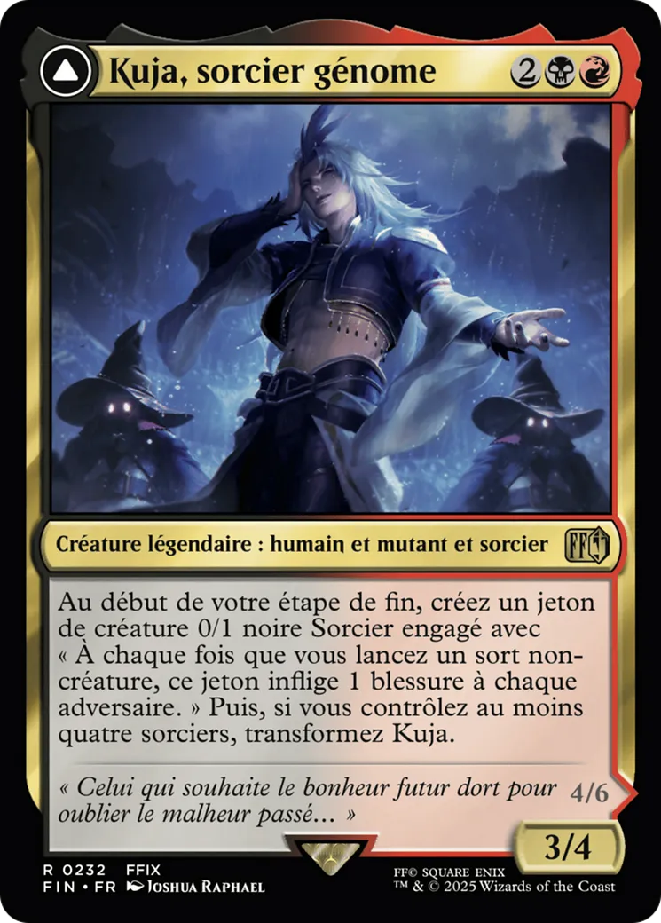 Kuja, sorcier génome // Kuja en transe, rebelle du destin — Final Fantasy — Magic: The Gathering