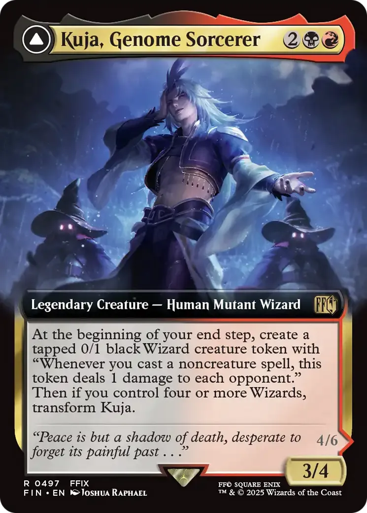 Kuja, Genome Sorcerer // Trance Kuja, Fate Defied — Final Fantasy — Magic: The Gathering