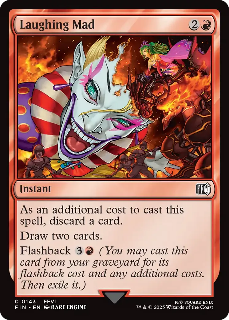 Laughing Mad — Final Fantasy — Magic: The Gathering