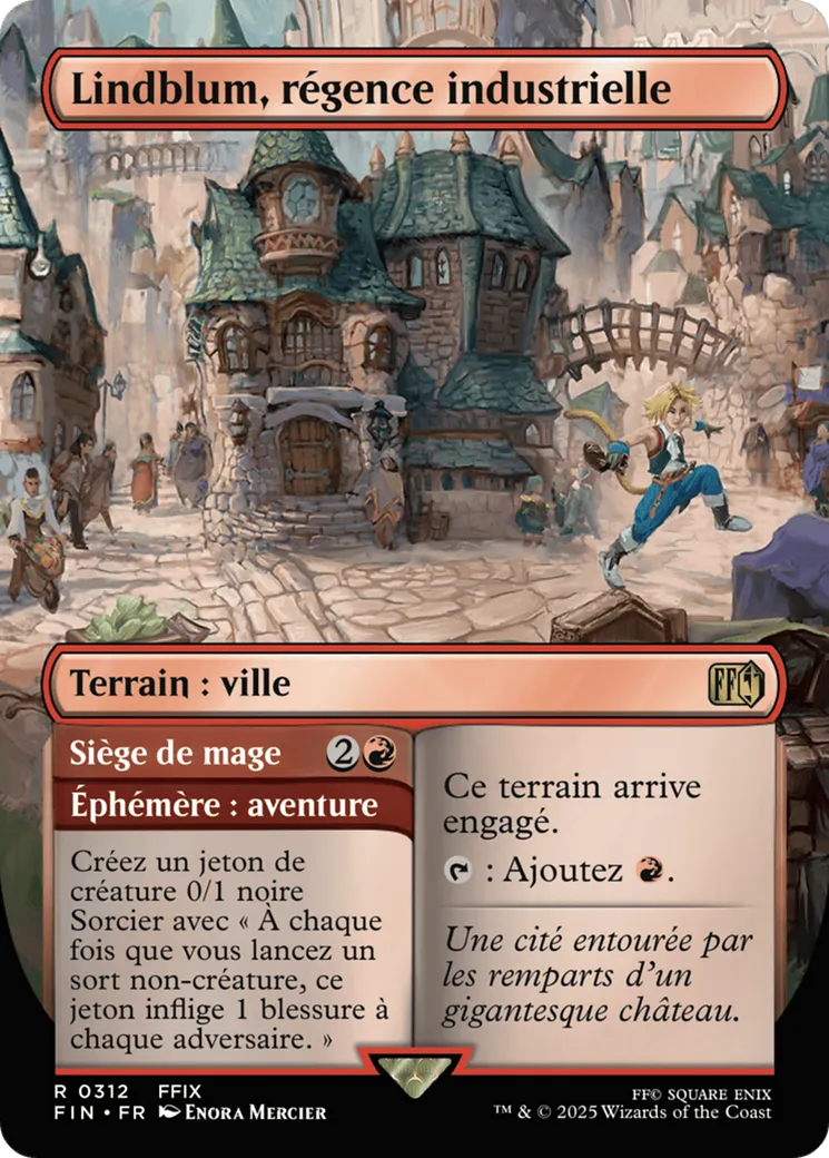 Lindblum, régence industrielle // Siège de mage — Final Fantasy — Magic: The Gathering