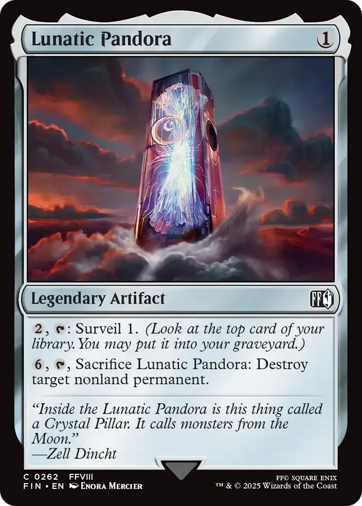 Lunatic Pandora — Final Fantasy — Magic: The Gathering