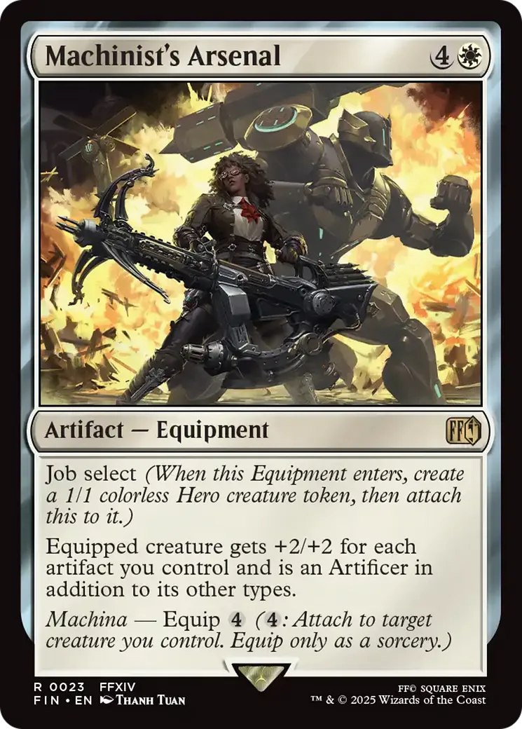 Machinist's Arsenal — Final Fantasy — Magic: The Gathering