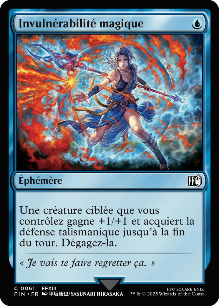 Invulnérabilité magique — Final Fantasy — Magic: The Gathering