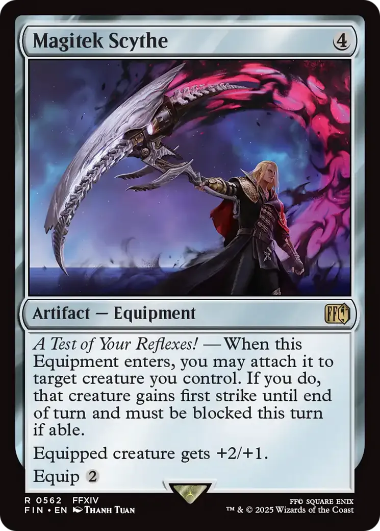 Faucille magitech — Final Fantasy — Magic: The Gathering