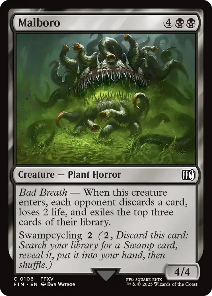 Malboro — Final Fantasy — Magic: The Gathering