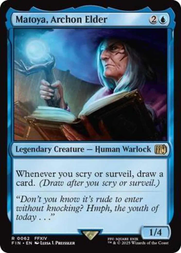 Matoya, Archon Elder — Final Fantasy — Magic: The Gathering
