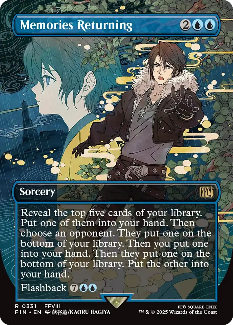 Souvenirs ressurgissants — Final Fantasy — Magic: The Gathering