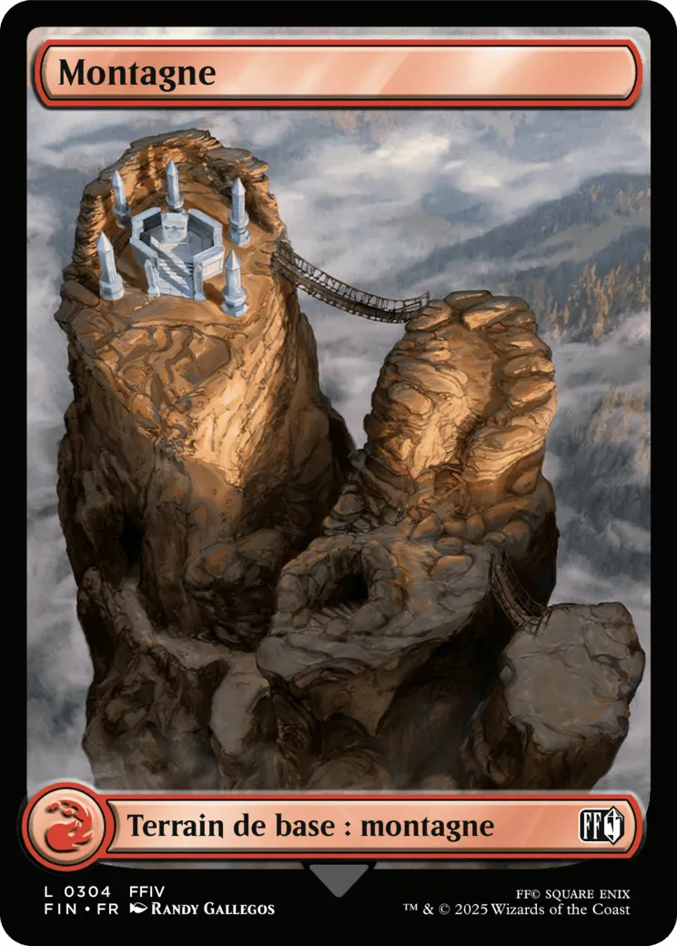 Montagne — Final Fantasy — Magic: The Gathering
