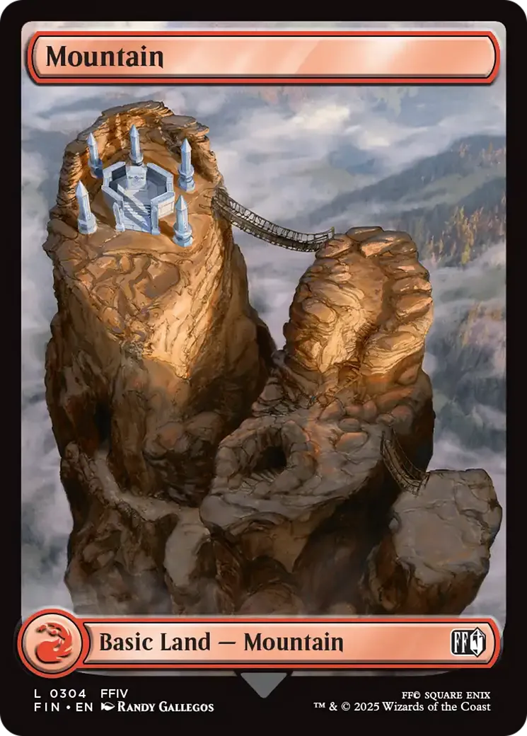 Mountain — Final Fantasy — Magic: The Gathering