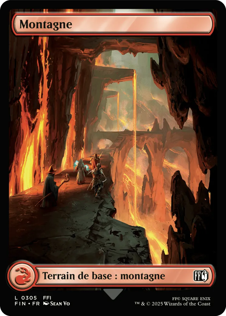 Montagne — Final Fantasy — Magic: The Gathering