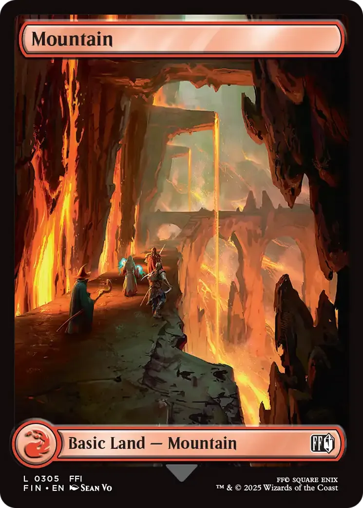 Mountain — Final Fantasy — Magic: The Gathering