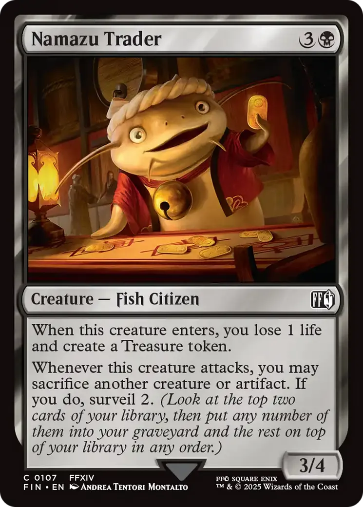 Namazu Trader — Final Fantasy — Magic: The Gathering