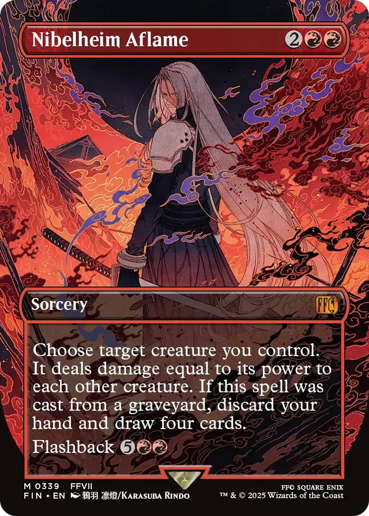 Nibelheim Aflame — Final Fantasy — Magic: The Gathering