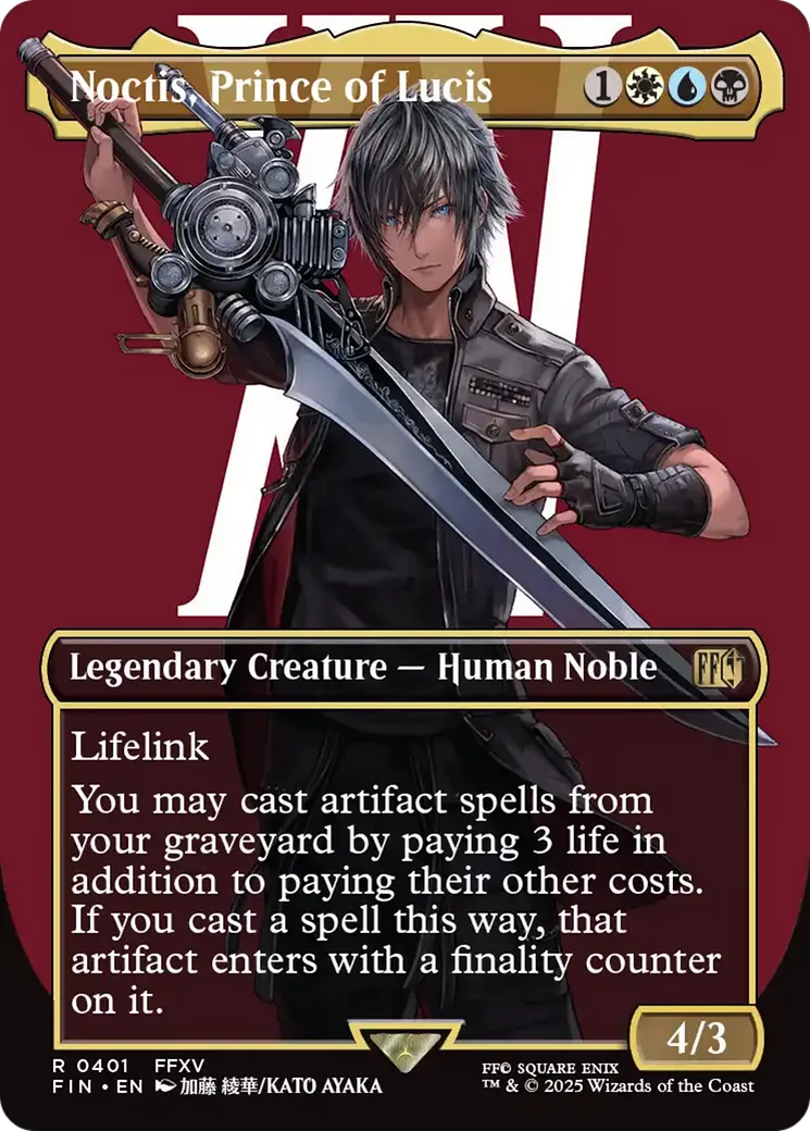 Noctis, Prince of Lucis — Final Fantasy — Magic: The Gathering