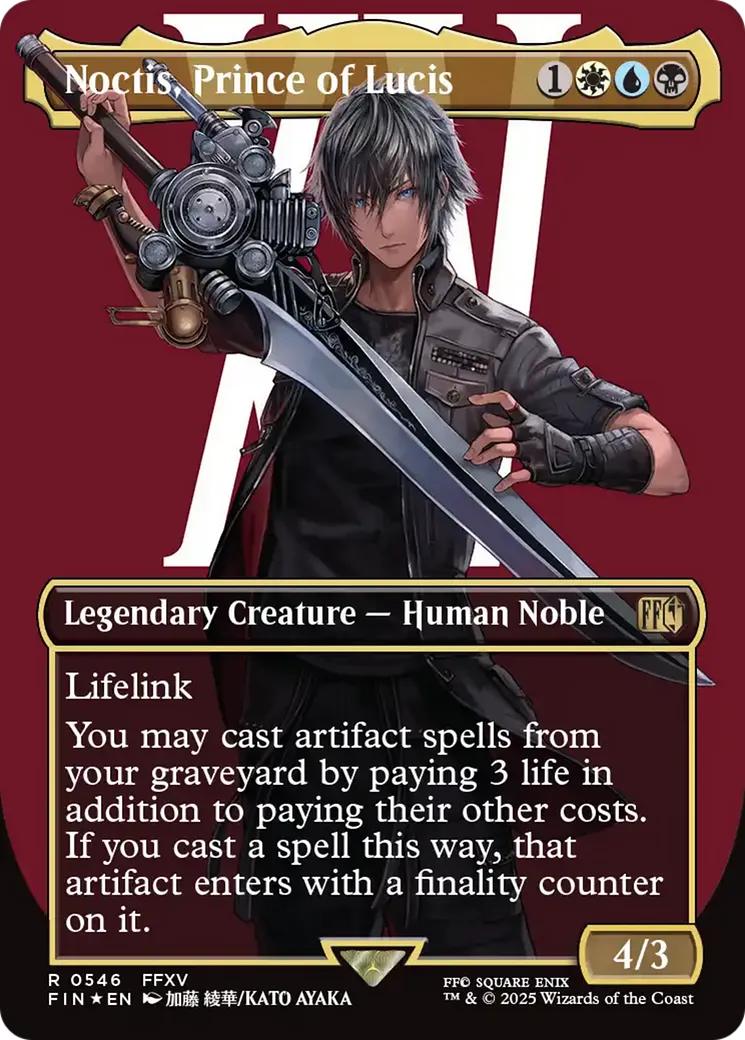 Noctis, Prince of Lucis — Final Fantasy — Magic: The Gathering