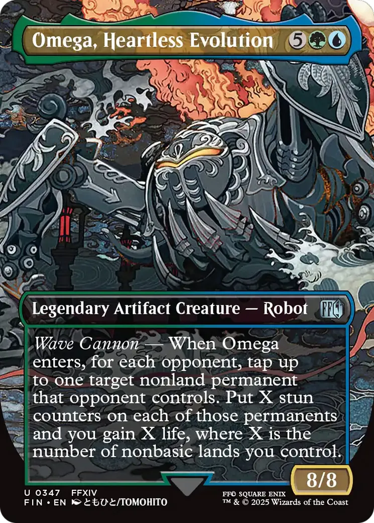 Oméga, arme acardiaque — Final Fantasy — Magic: The Gathering