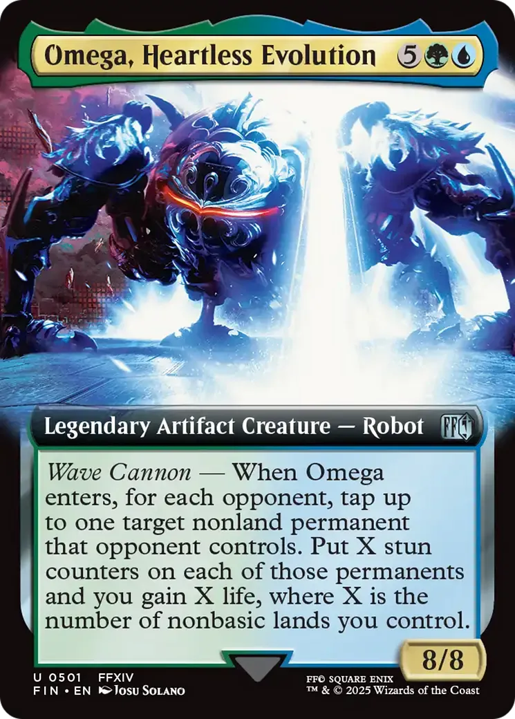 Oméga, arme acardiaque — Final Fantasy — Magic: The Gathering