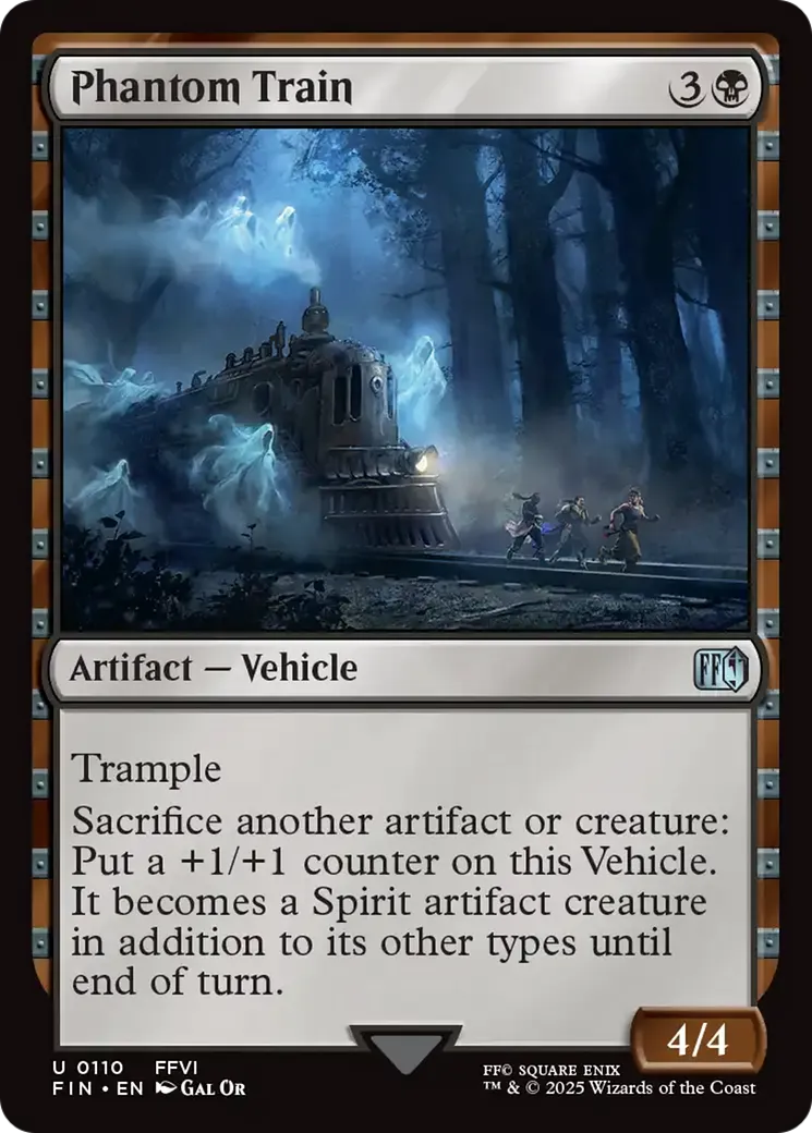 Train fantôme — Final Fantasy — Magic: The Gathering