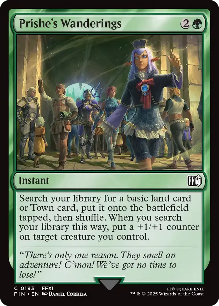 Prishe's Wanderings — Final Fantasy — Magic: The Gathering