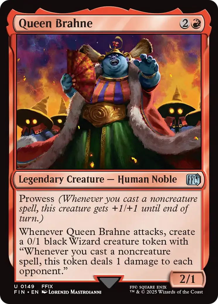 Queen Brahne — Final Fantasy — Magic: The Gathering