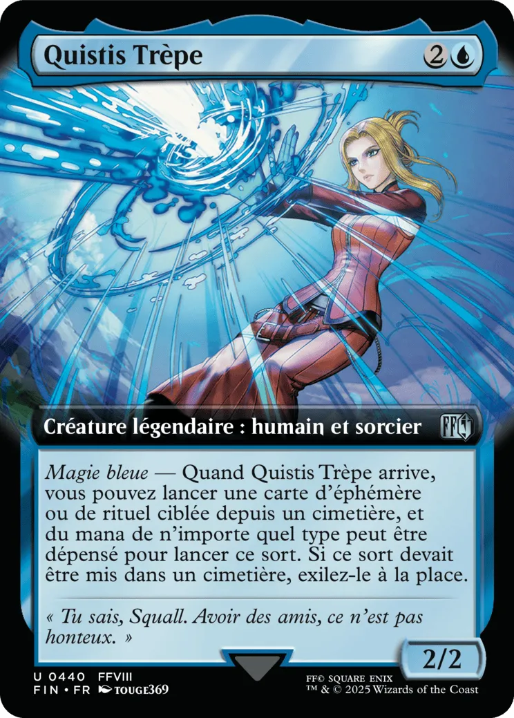 Quistis Trèpe — Final Fantasy — Magic: The Gathering