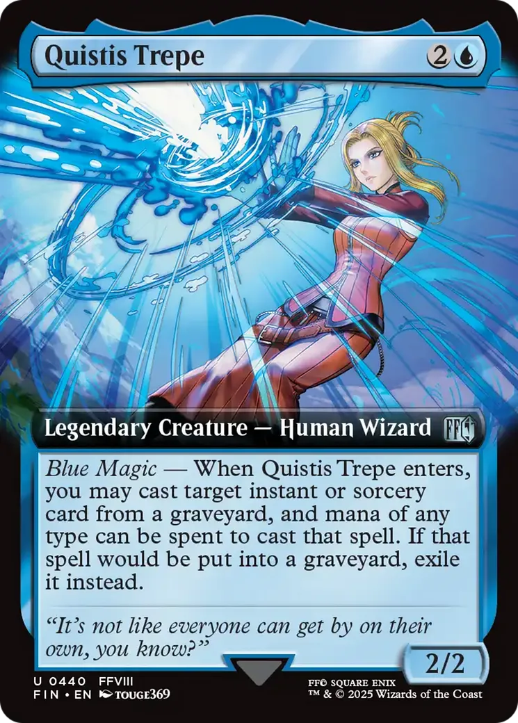 Quistis Trepe — Final Fantasy — Magic: The Gathering