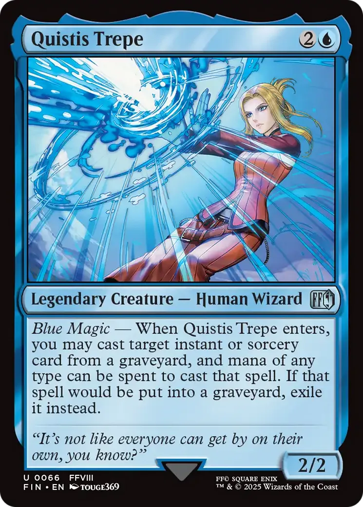 Quistis Trèpe — Final Fantasy — Magic: The Gathering