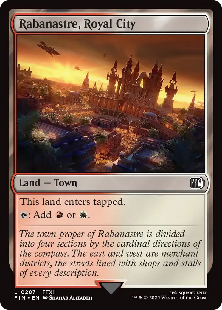Rabanastre, Royal City — Final Fantasy — Magic: The Gathering