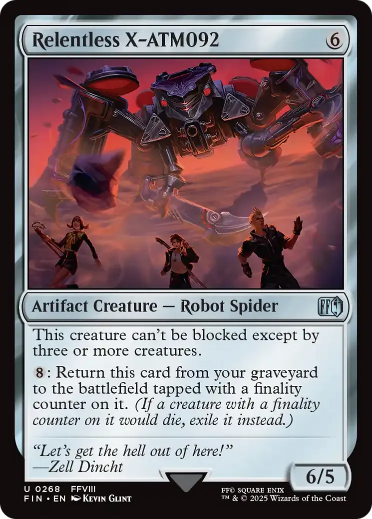 Goliath l'implacable — Final Fantasy — Magic: The Gathering