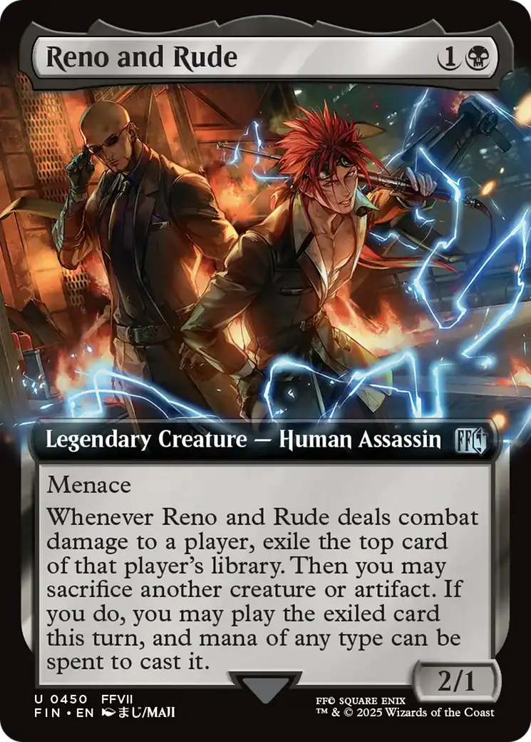 Reno and Rude — Final Fantasy — Magic: The Gathering