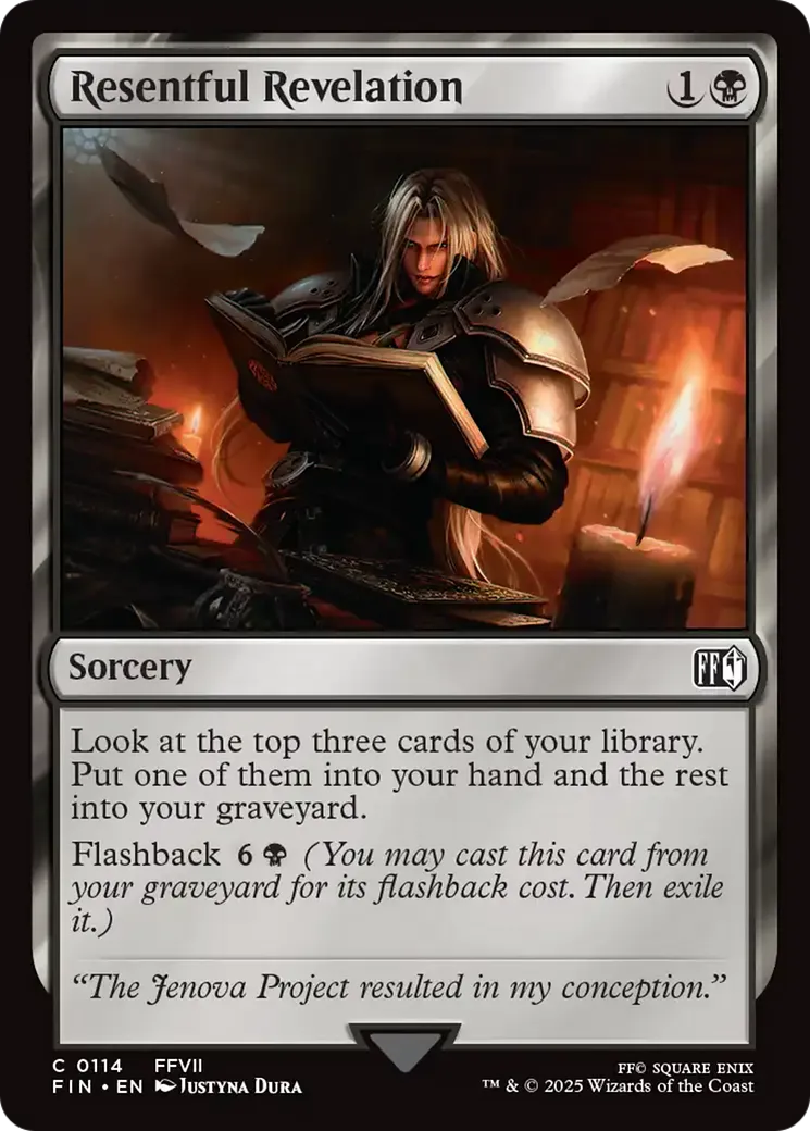 Révélation vindicative — Final Fantasy — Magic: The Gathering