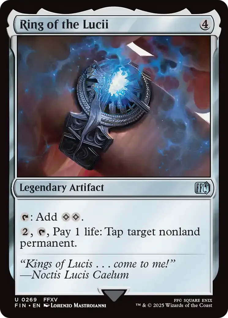 Ring of the Lucii — Final Fantasy — Magic: The Gathering