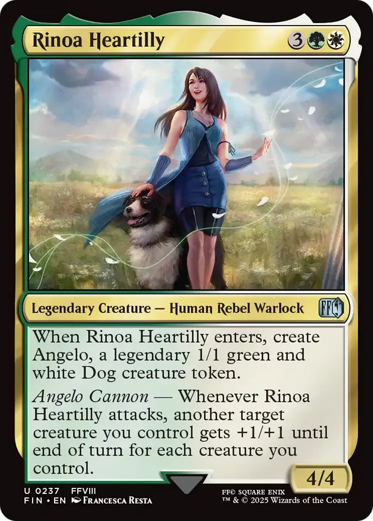 Rinoa Heartilly — Final Fantasy — Magic: The Gathering