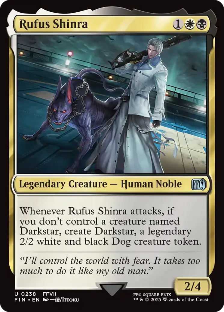 Rufus Shinra — Final Fantasy — Magic: The Gathering