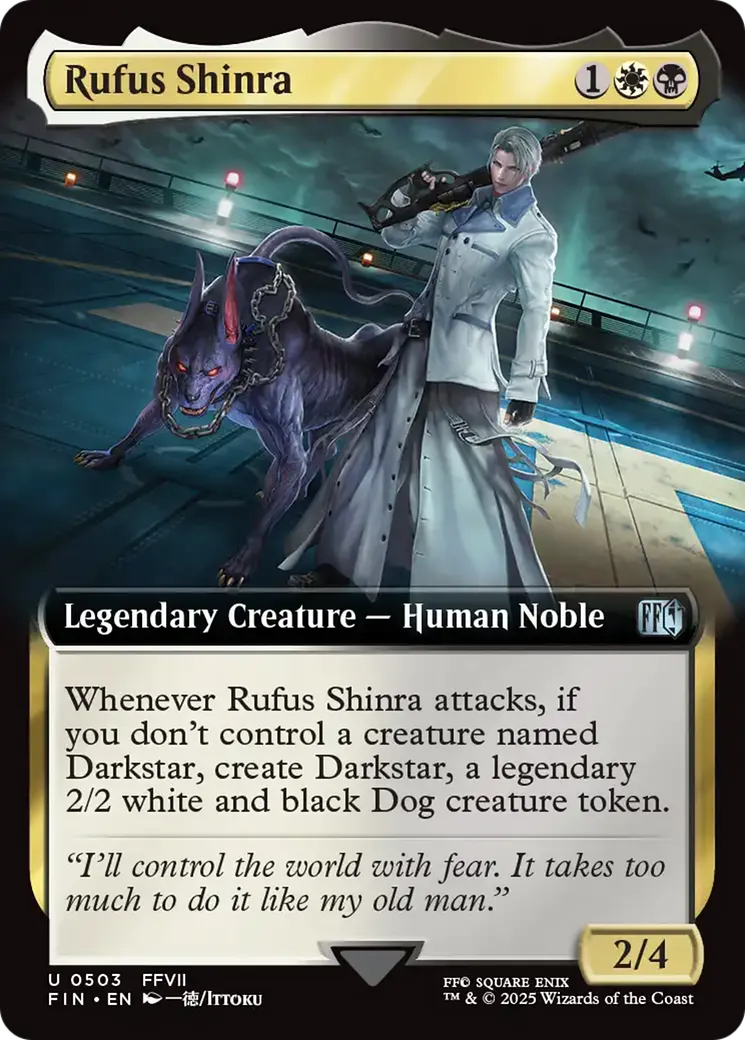 Rufus Shinra — Final Fantasy — Magic: The Gathering