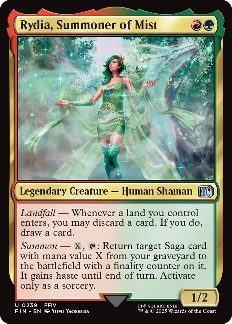 Rydia, invocatrice de Mist — Final Fantasy — Magic: The Gathering