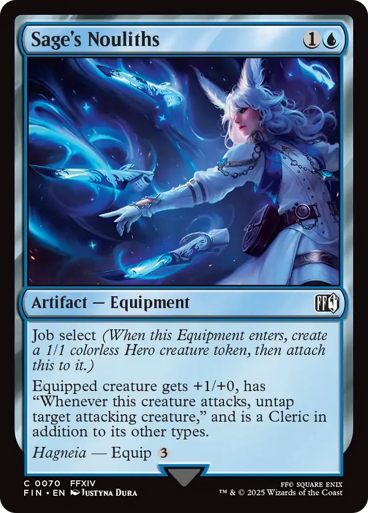 Noulithes de sage — Final Fantasy — Magic: The Gathering