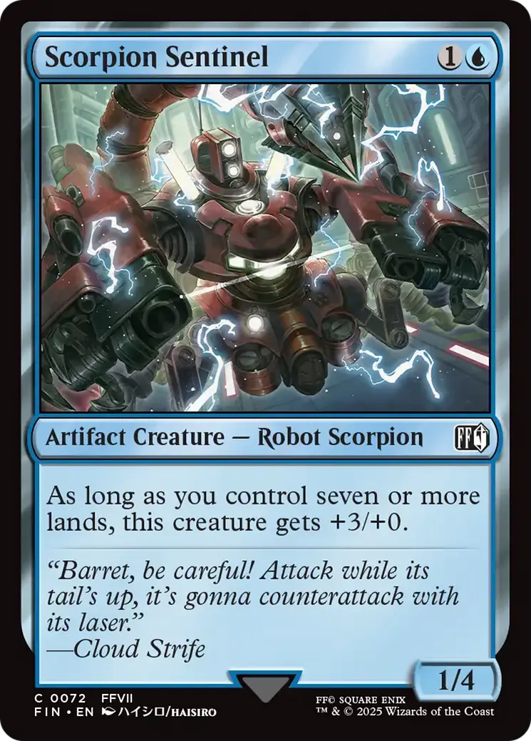 Scorpion Sentinel — Final Fantasy — Magic: The Gathering