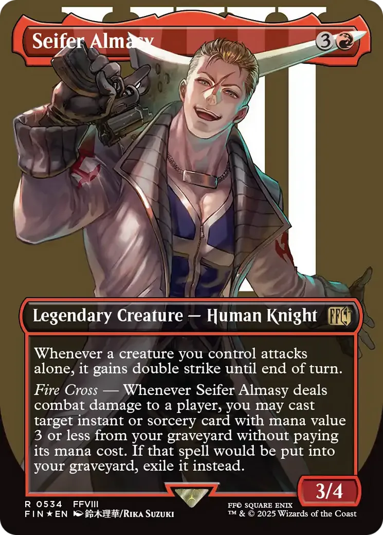 Seifer Almasy — Final Fantasy — Magic: The Gathering
