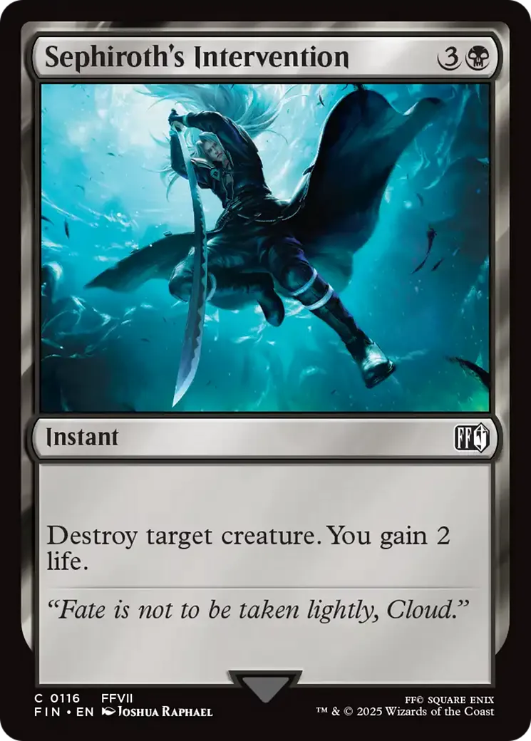 Sephiroth's Intervention — Final Fantasy — Magic: The Gathering
