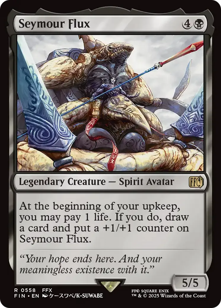 Seymour sublimé — Final Fantasy — Magic: The Gathering