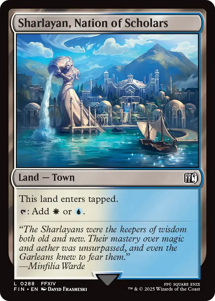 Sharlayan, Nation of Scholars — Final Fantasy — Magic: The Gathering